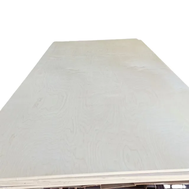 Factory Birch Plywood E0 Grade BB/BB Russian Baltic Birch 4*8ft 18mm Laminated Full Birch Plywood