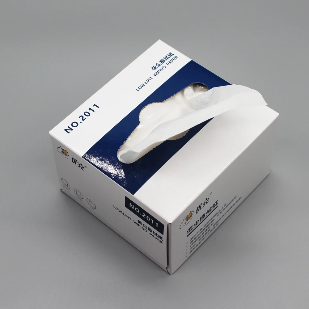 Low Lint Industrial Wiping Paper - Ideal for Lens Cleaning