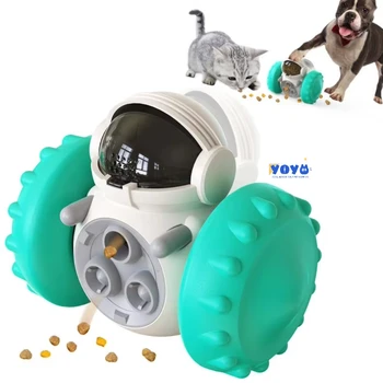 Yoyo Wholesale Hot Sales Fun Iq Treat Interactive Pet Toy Playing Food Dispensing Ball Indoor Outdoor For Dogs And Cats