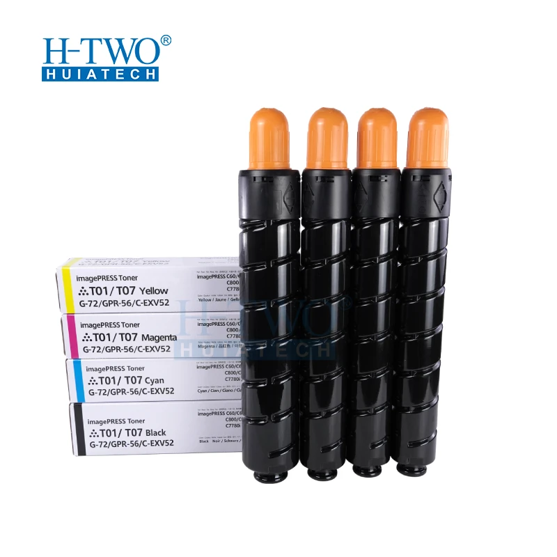 H-TWO T01 NPG72 GPR 56 C EXV 52 Toner Cartridge for Canon Copiers