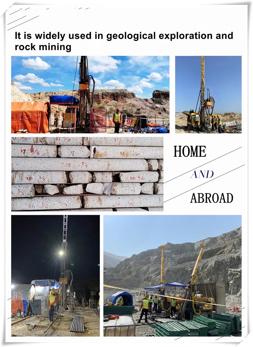 High Quality 3M Drill Pipe (Forged Carbon Steel) for ZT850 Drilling Tool Ore Mining Use