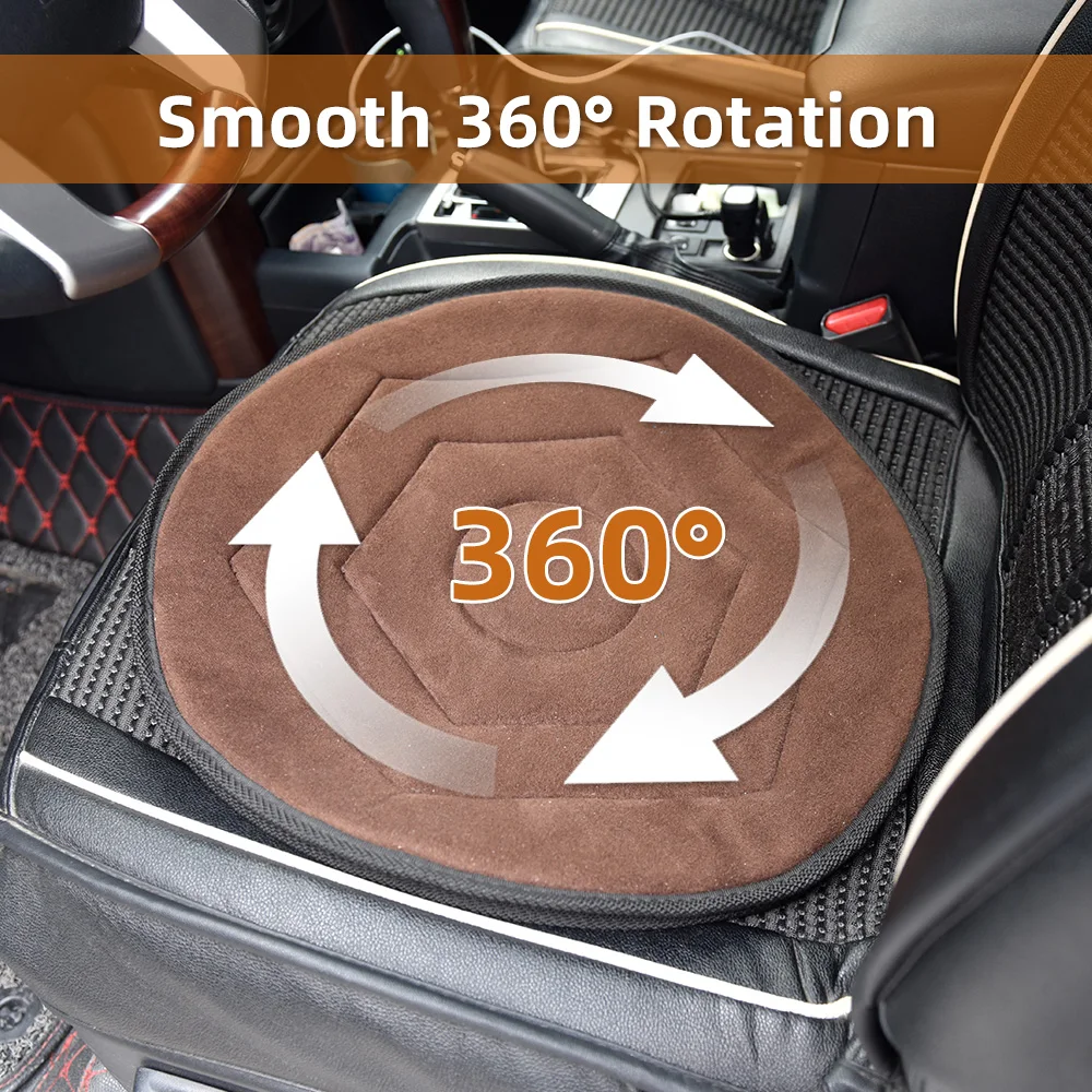 Wholesale Round Swivel Seat Cushion 360 Degrees Portable Rotating for  - product detail 2