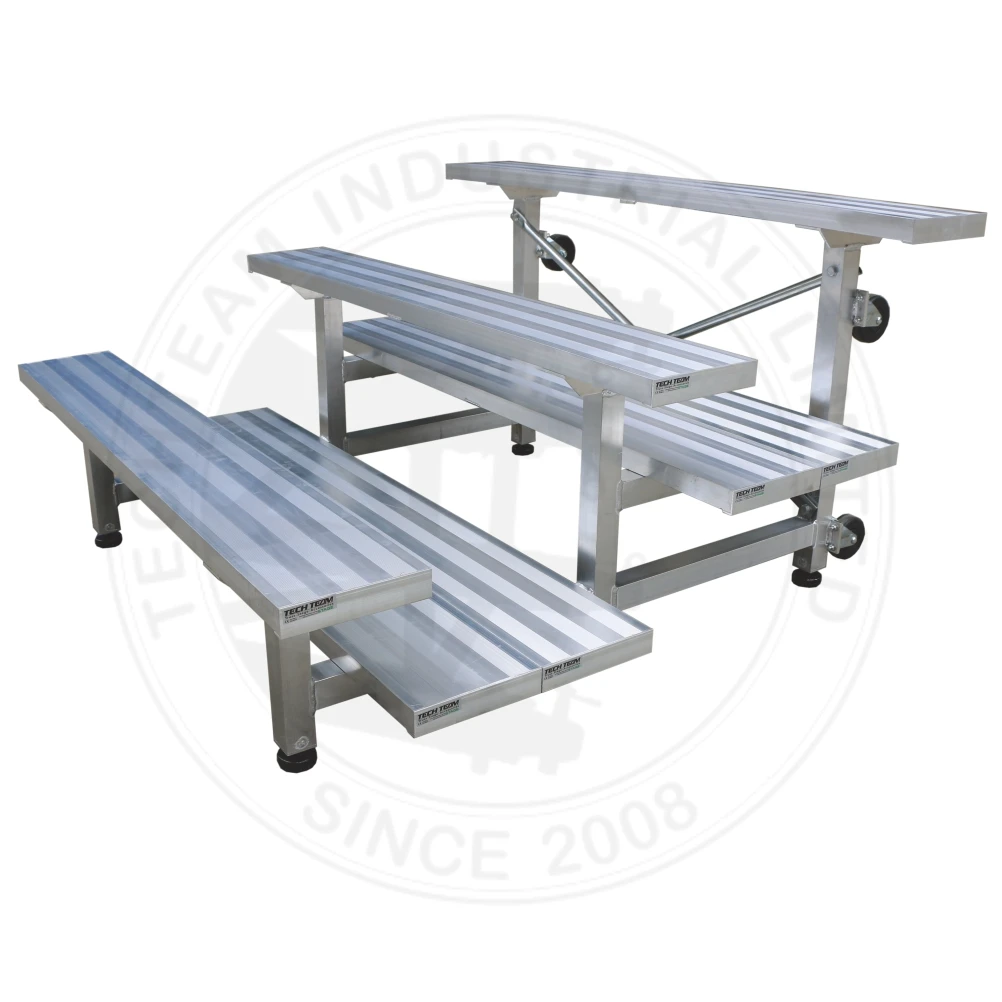 Portable Movable Scaffolding Layer Platform Stage Aluminum Basketball Soccer Plastic Bleacher Cushion Chair for Stadium Seats