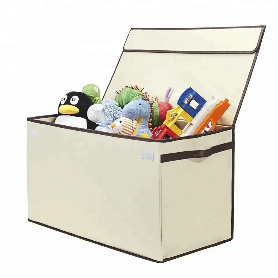 Foldable Toy Storage Organizer Chest For Kids Extra Large Collapsible