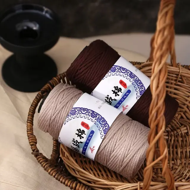 Handmade 100% Cotton Summer Hat with New Kapok Silk Hook Wool Ball Red Packet Sun Block Skirt Kids' Baseball Cap for Knitting