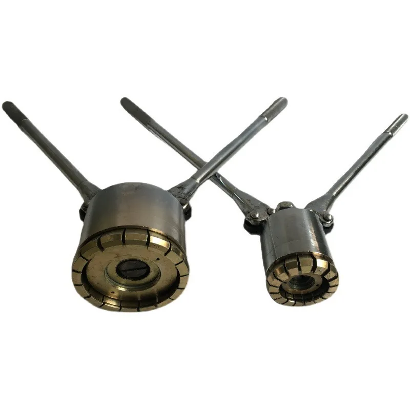 200L Oil Drum Cap Sealing Manual Crimper 3/4\" and 2\" Metal Chemical Pail Lid Crimping Tool for Food 1-Year Warranty