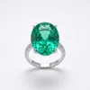 adjustable size Parale Green ring