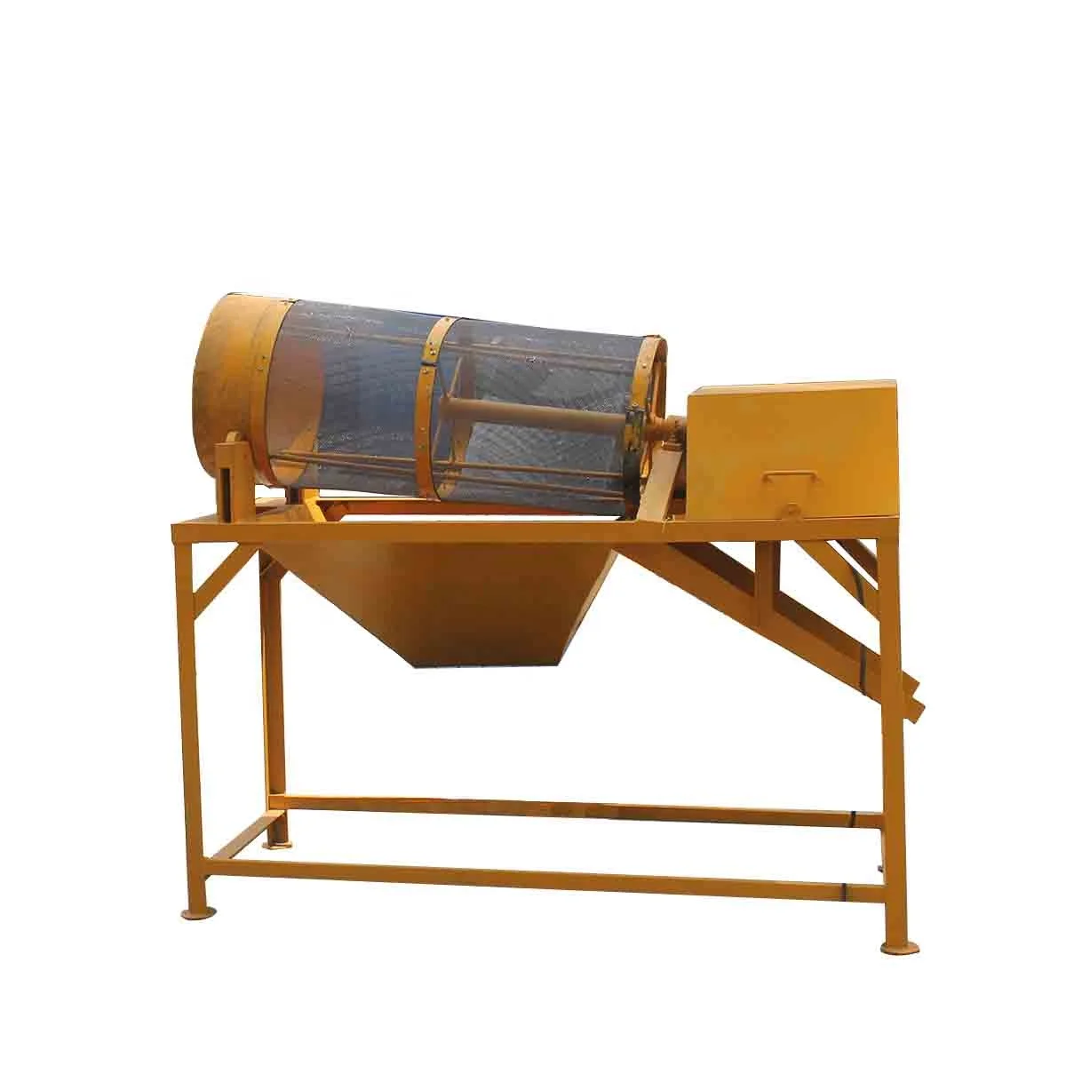 Vibrating Soil Sieve for Screening Fine Clay for Environmentally Friendly Brick Production