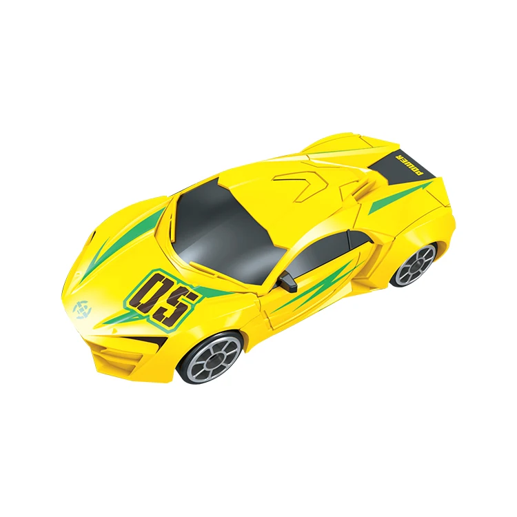 Transform Robot Toy 2 in 1 Changeable Car Robot DIY Robot Alloy Toy Car Deformation Toy for Boys