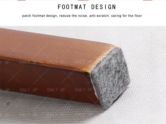 Wholesale High Bar Stool Nordic Wooden Chair With Footrest PU Leather And Fabric Square Stool For Kitchen Dining And Counter