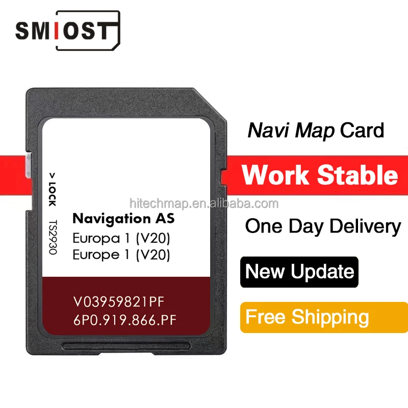 SMIOST GPS Android Navi CID карта для 32 ГБ Navig SD Обновление карты навигация сиденья как V20 Toledo ibiza