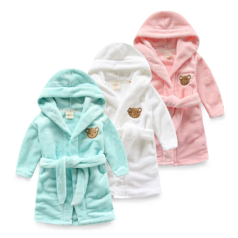 Детский флисовый Халат