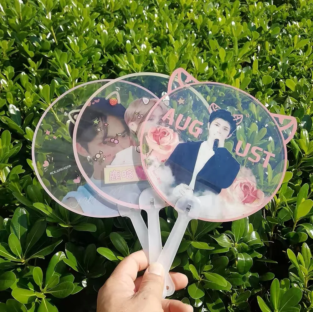 Korea Hallyu KPop Festa пикет индивидуальный пластиковый ПВХ линзовидный