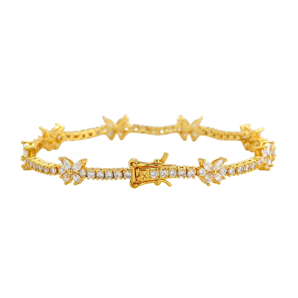 BB159  Fashion Women Butterfly Tennis Bracelets Accessory for Party aperçu 3