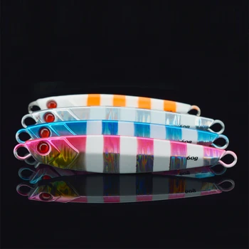 Saltwater Casting Jigs Lures 30g 40g 60g 80g Glow Jigging Pesca Baits Metal Fishing Jig MajorCraft Luminous – Metal Jig – view 5