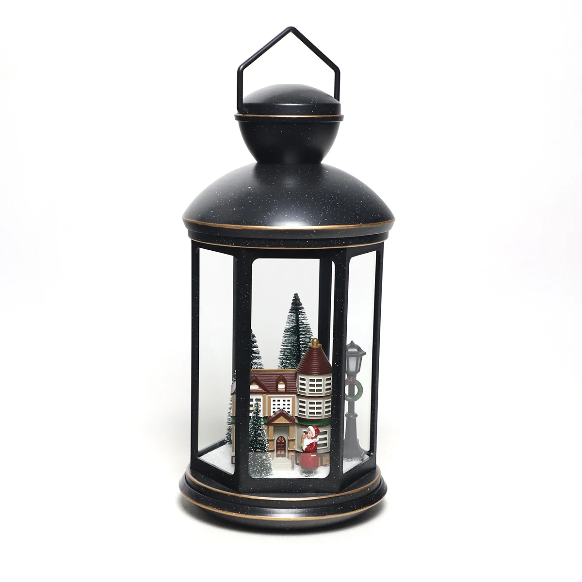 christmas indoor decoration big led lantern light home christmas ornament