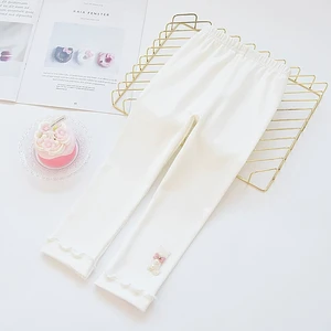 Girls' leggings spring and autumn outerwear  style children's clothing fashionable autumn children's long pants l baby pants