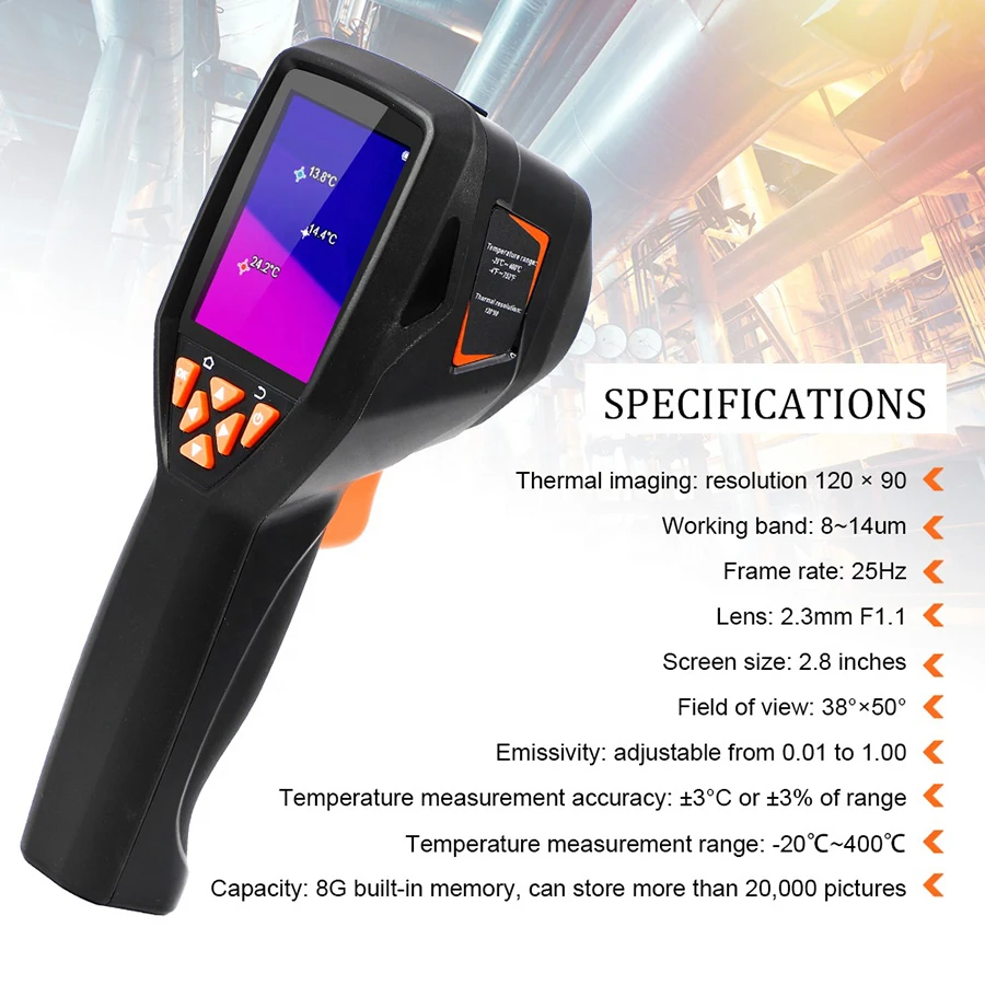 VICTOR 320 Handy Thermal Imager Precision Versatility - Main Image