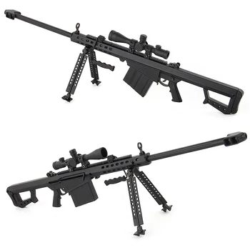 Barrett Soft Plastic Bullet Brinquedo Arma Sniper Rifle Armas Blaster  Militar Toys Modelo Para Presentes Crianças Jogo Ao Ar Livre Adereços De  $93,49