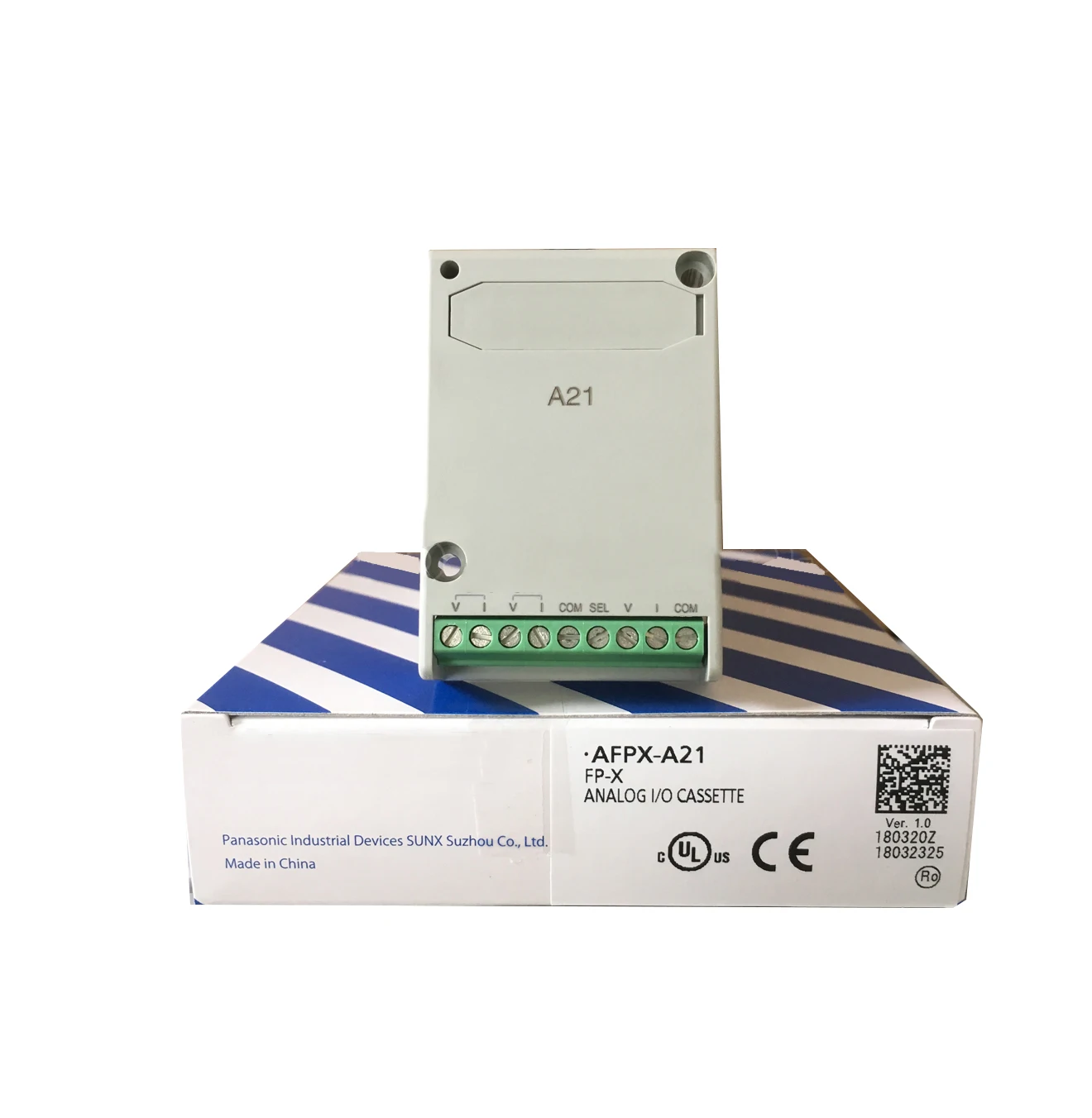 New Original AFPX-A21 Analog Module, AFPX SeriesUsed for analog signal collection and conversion of AFPX series PLC. Realizes voltage and current signal acquisition, high precision and stable output.