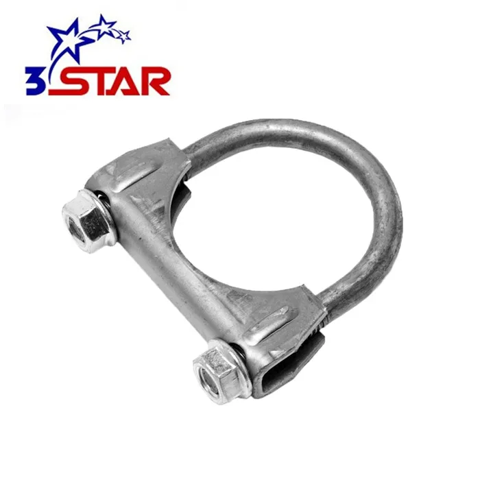 2 Morsetti Di Scarico 63mm In Acciaio - Fissaggio Forte Per Tubi Di Scarico - Foto 10