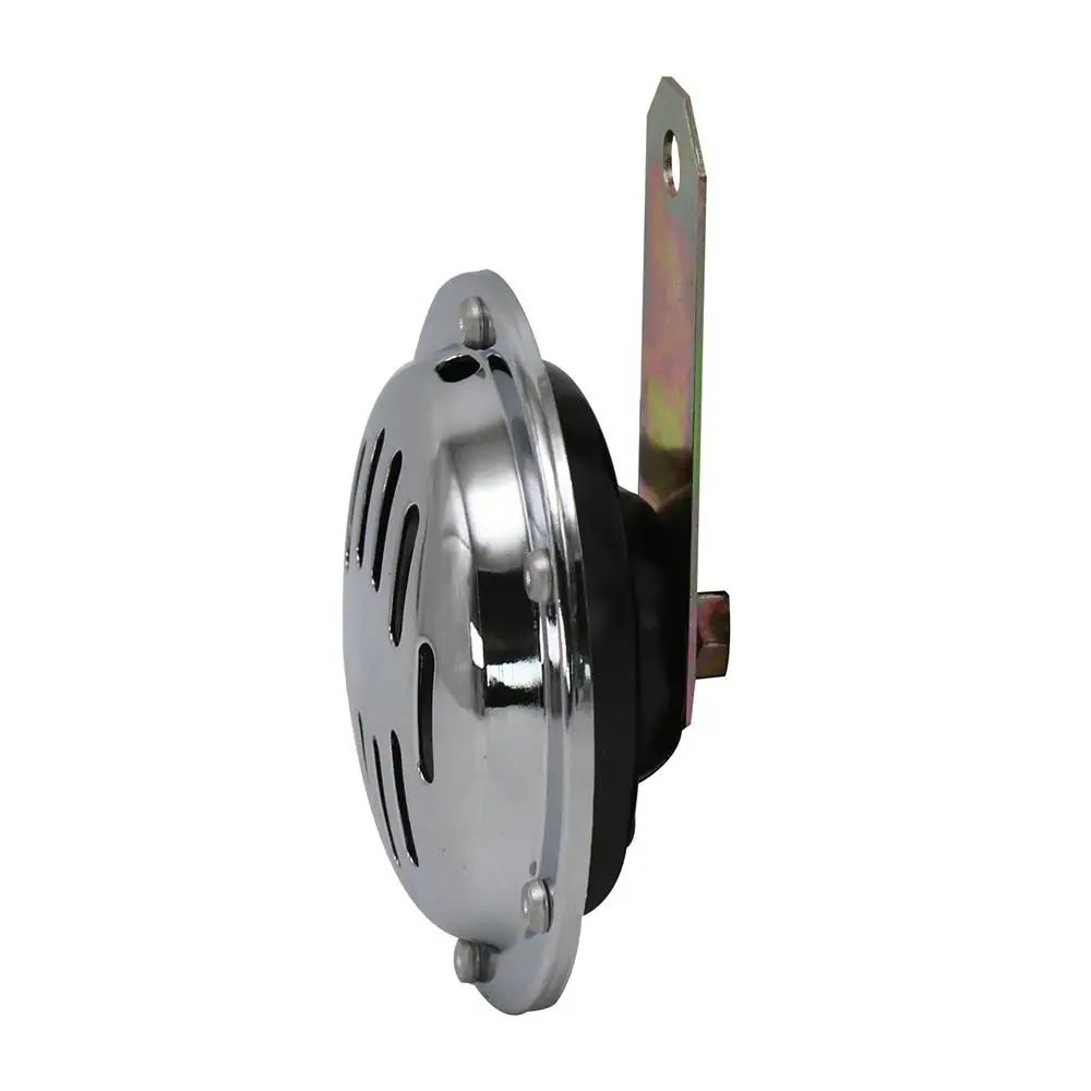 Flat Metal Horn 100mm 12V 61-33-1-243-486 61331357023 Good Chrome 