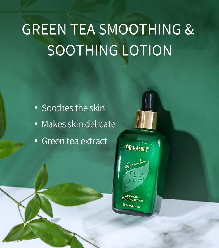 DR RASHEL Green Tea Purify Balancing Skin Care Set 10pcs Facial Care Kit