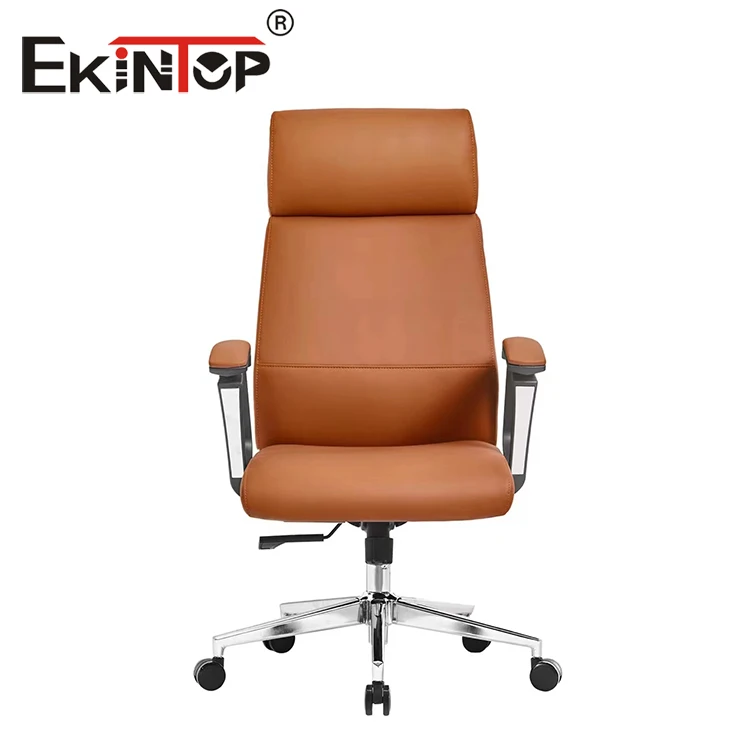 Ekintop Modern Luxury Manager Executive Ergonomic Office Chair Leather