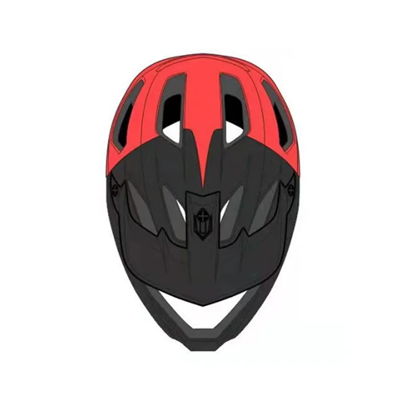 Yoloon New Launched Bike Helmet Full Face Unique Design Mtb Helmet Full