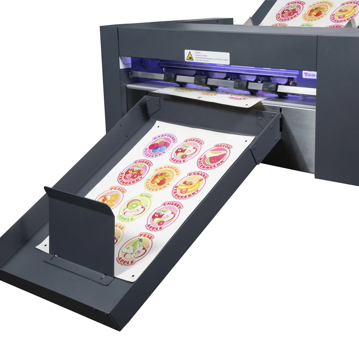 Vulcan Paper Die Cutting Machine Blank Vinyl Sticker Label Cutter Automatic Sheet Cutting Machine