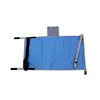 Cinturón de extensión azul para aeronaves.