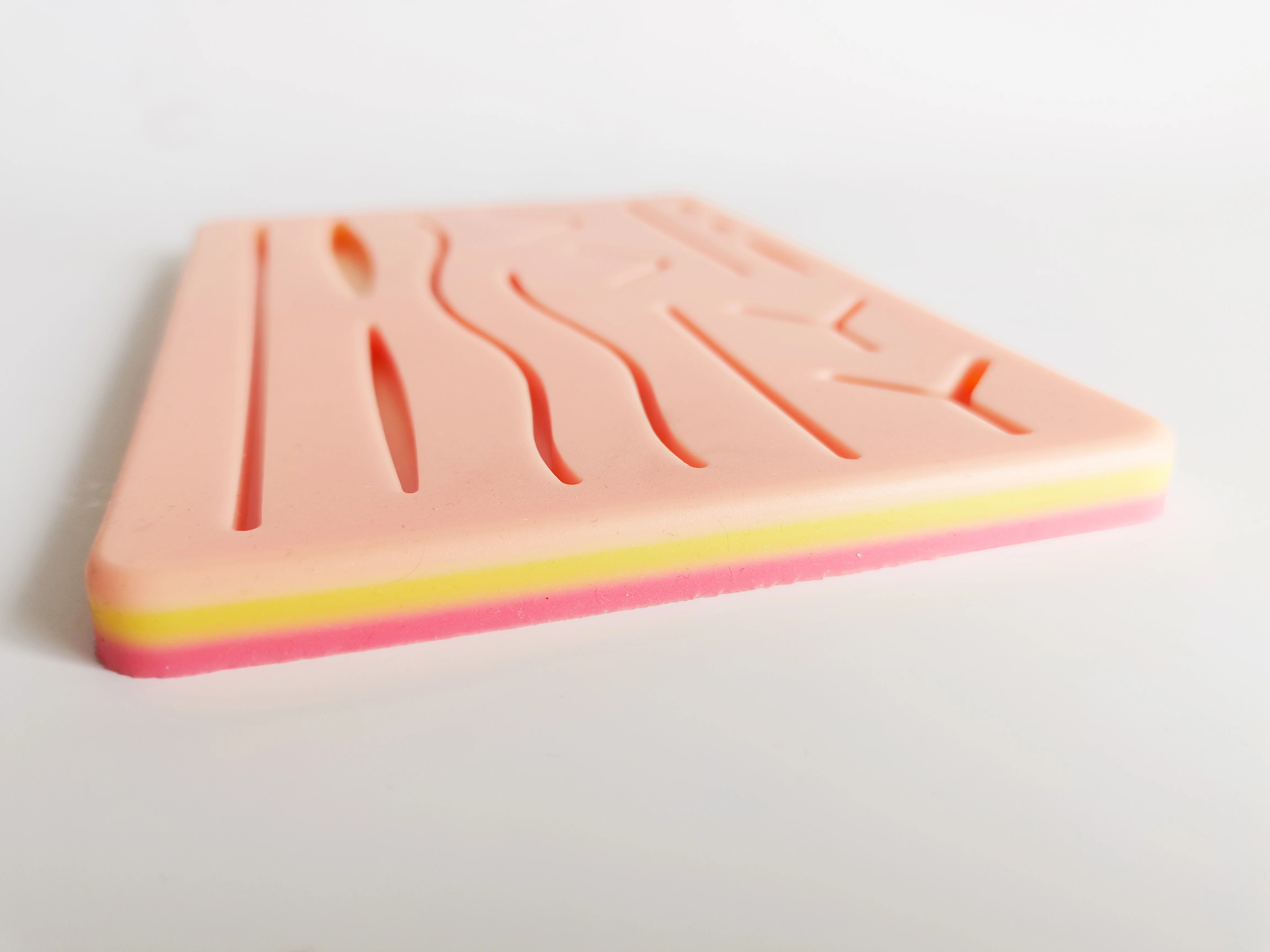Medical Teaching Resources Surgical Student Practice Durable Silicone Skin Models for Suture Pads Training With Pre-Cut Wounds
