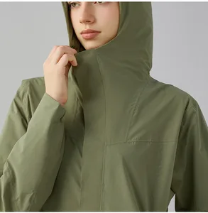 New Padded Warm Soft Shell Punching Jacket Waterproof Windproof Safety Reflective Stripes Breathable Hooded Sports Jacket