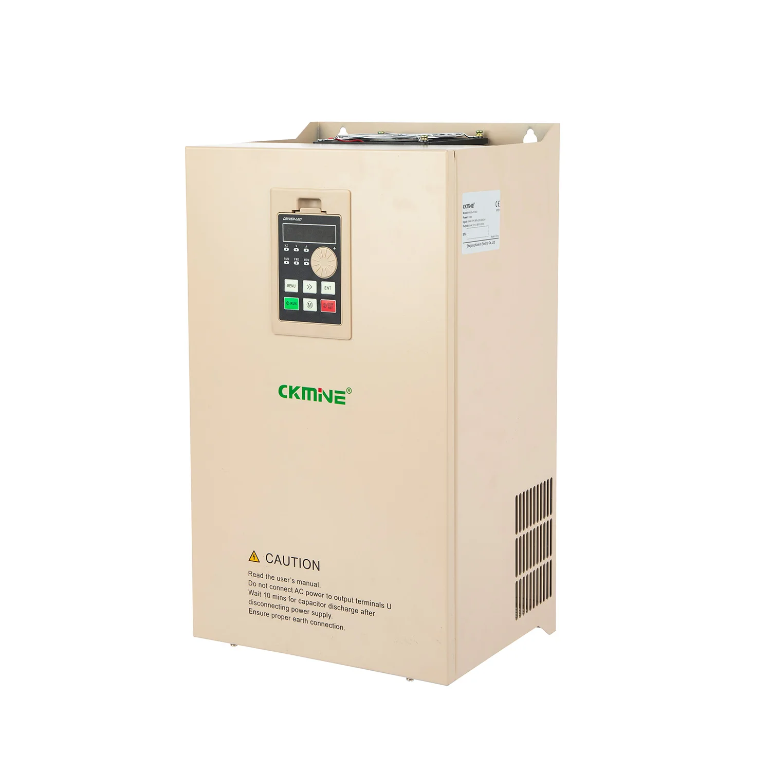 CKMINE Factory Industrial 30kW 40HP Motor Inverter Variable Frequency Driver 380V Close Loop Three Phase Speed Control VFD