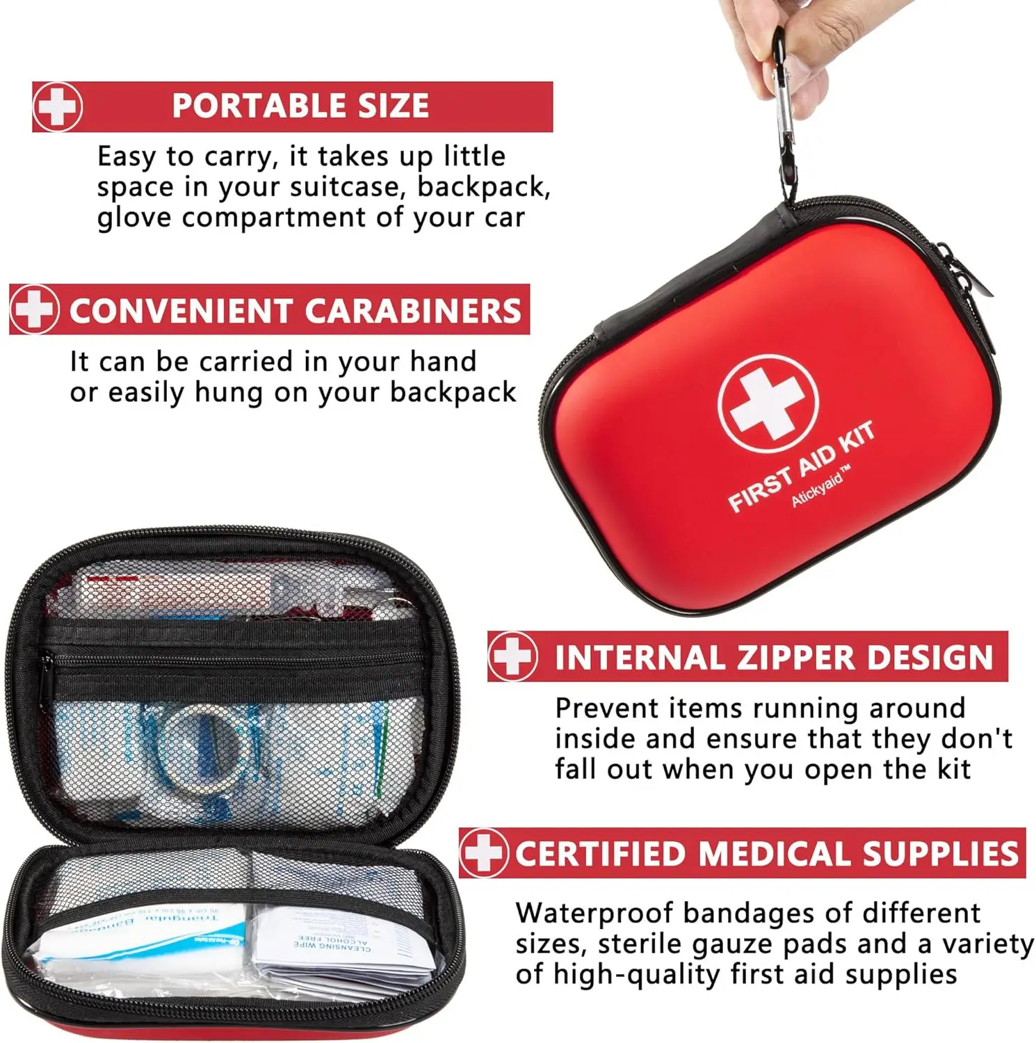 Wholesale Waterproof Small Medical First Aid Kit - IDEA GIFT