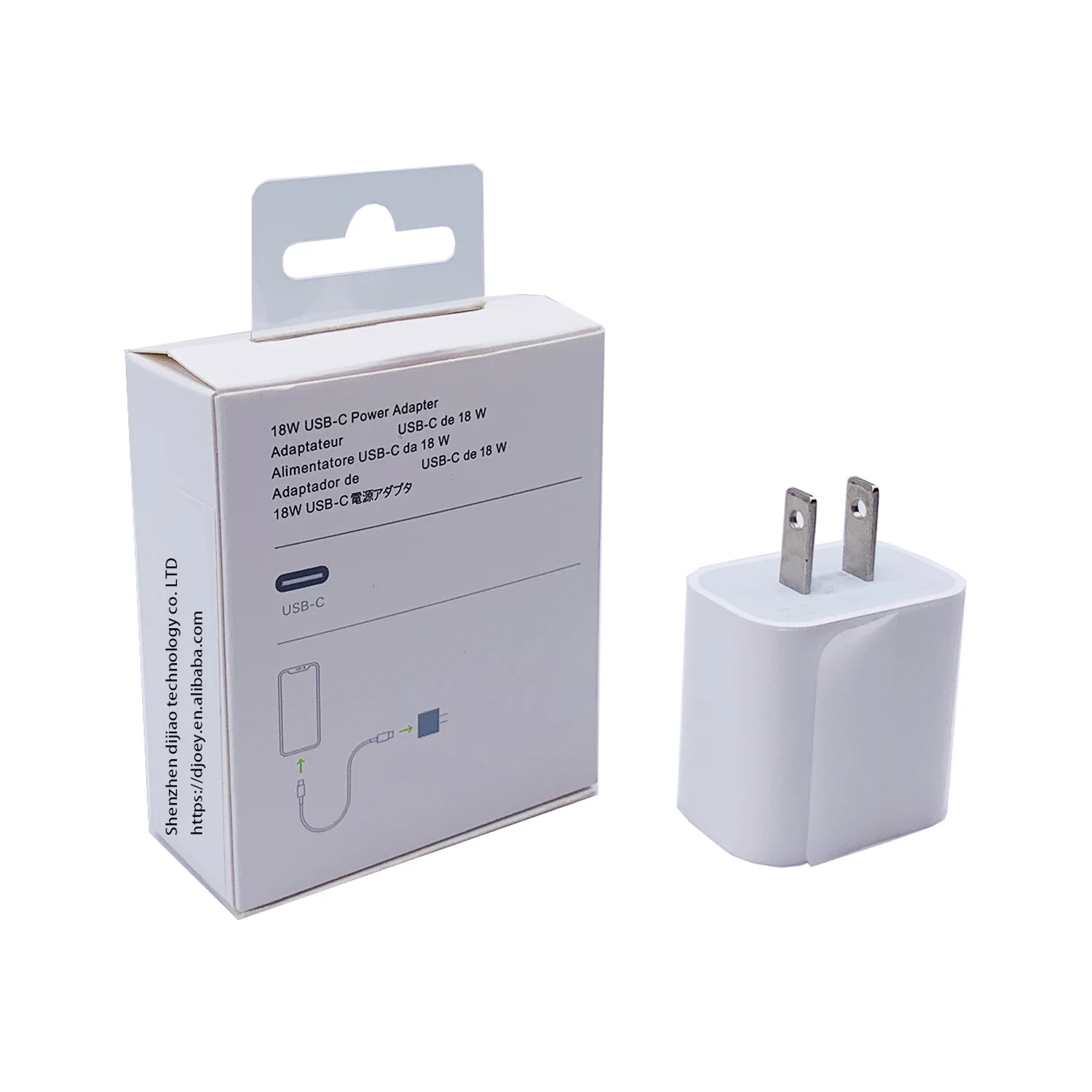 A2464 Mhjh3kh/a 20w Type C Fast Wall Charger Uk Au Us Eu Korea Plug
