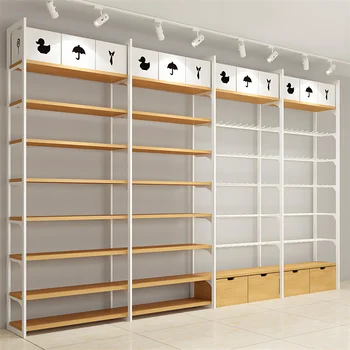 Customized Retail Shop Shelves Display Muebles De Tienda Grocery Equipment Commercial Display Store Stand Design Rack