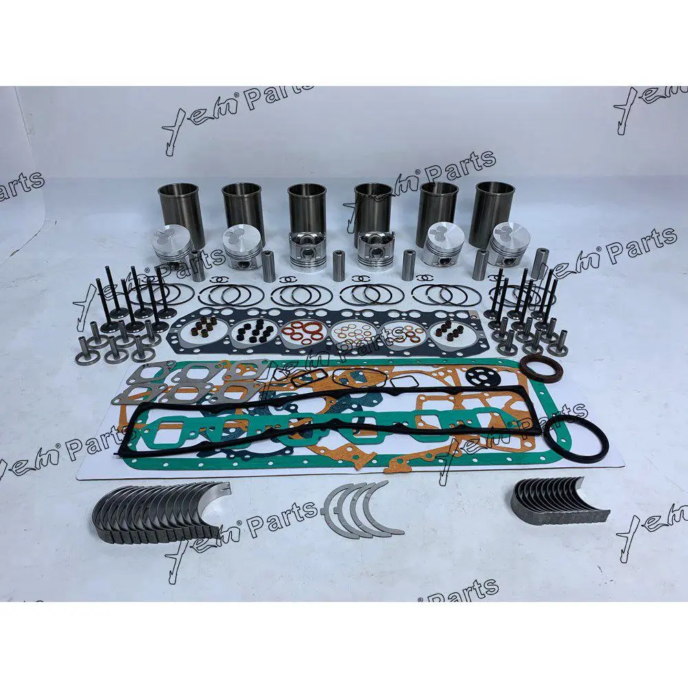 TD42 Overhaul Rebuild Kit With Bearings Piston Rings Full Gasket Set Engine Valve Liner Kit for Nissan