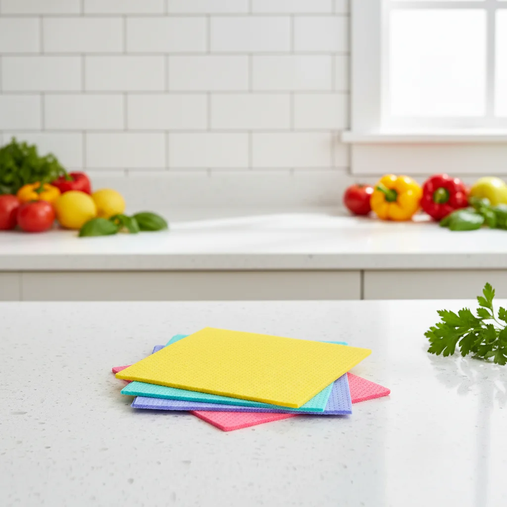 HONGYI HY-W019 Eco-Friendly Viscose Non-Woven Furniture Rag for Furniture