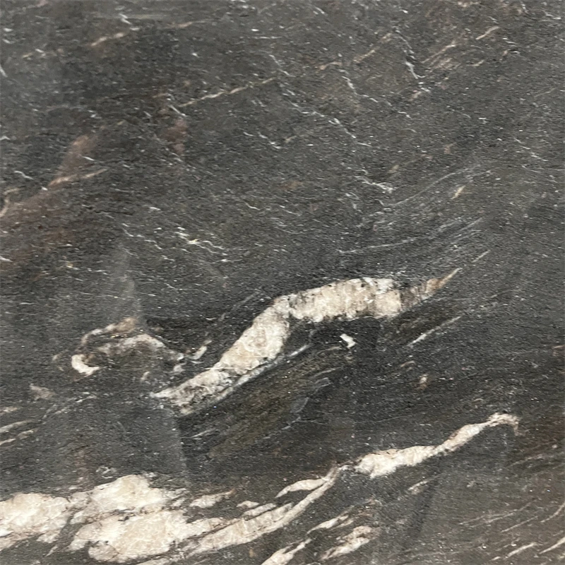 product brazil cosmic black granite with golden veins slab for floor good price black quartzite countertop-4