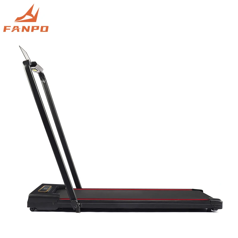 Advanced Home Treadmill Virtual Scenery Run Modes Electric Fan Cooling Hydraulic Folding Mechanism Anti-Slip Surface Comfortable
