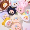 Three small wool mini animal plush-end box 8