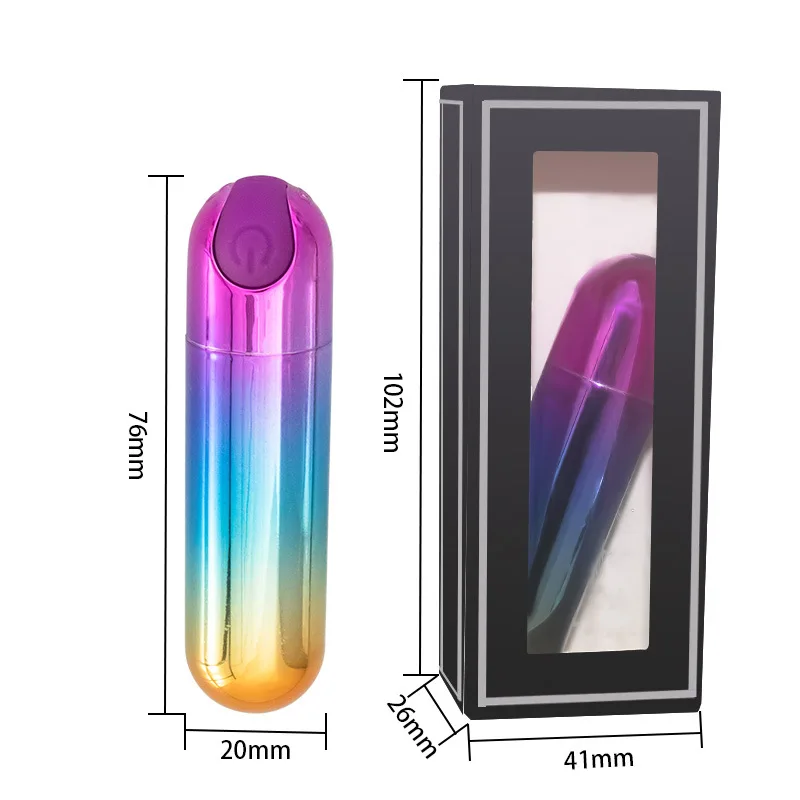 Colorful USB Charging Mini AV Stick Best Selling Female Masturbation Sex Toy Portable Electric Bullet Vibrator