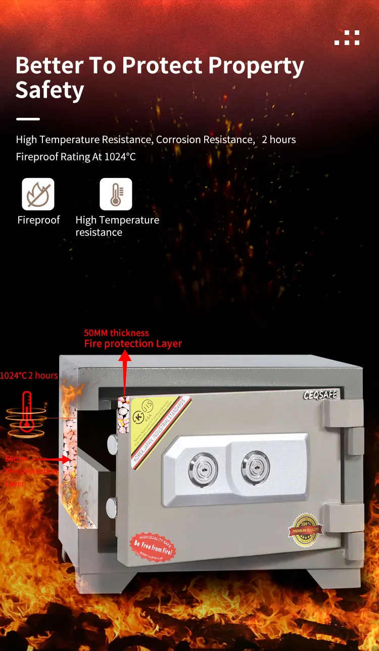 CEQSAFE Home Office Small Mini Digital Security Electronic Safe Metal Box details