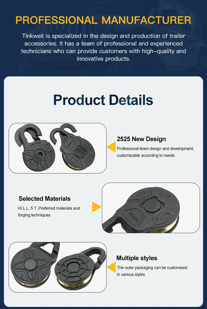 Forging Snatch Block
