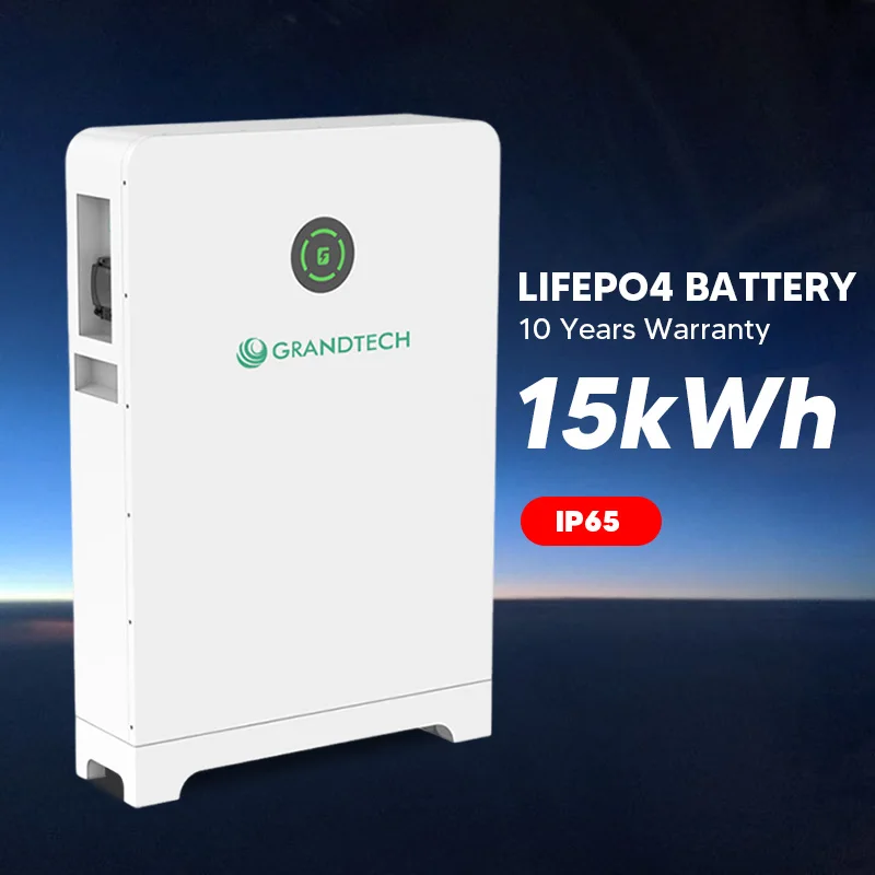 5kWh 15kWh Solar Battery Wall LiFePO4 with 8500+ Cycles 48V APP Control IP65 Outdoor Compatible with Growatt/Deye Fast Delivery