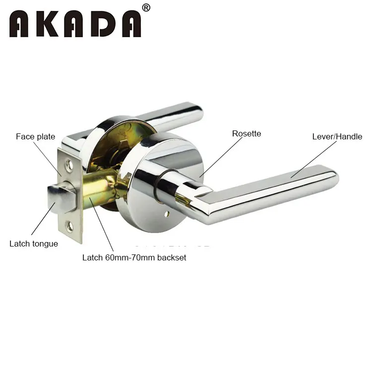 Quick Release Tubular Light Duty Satin Chrome Passage Bathroom Lever Grade 2 Door Lock Buy