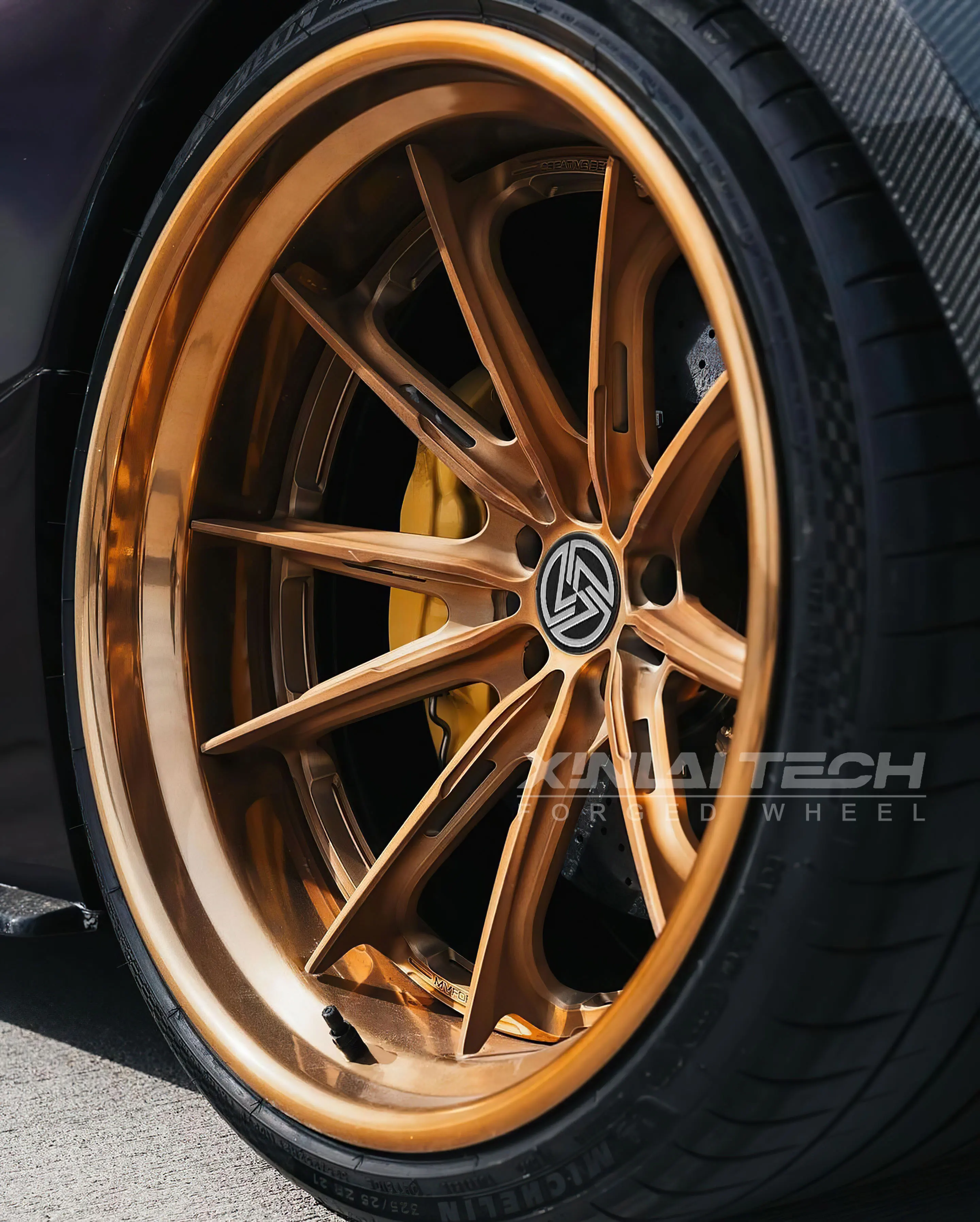 XL Custom Forged Alloy Rims Deep Dish Deep Lip 2-piece 5x114.3 5x130 5x120 5x112 18 20 21 22 24 Inch Wheel for mclaren 720s BMW - Image 1