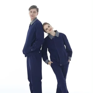 OEM Wholesale Cotton Anti-Static Breathable Protective Coverall Custom Workwear Uniform for Unisex Labor