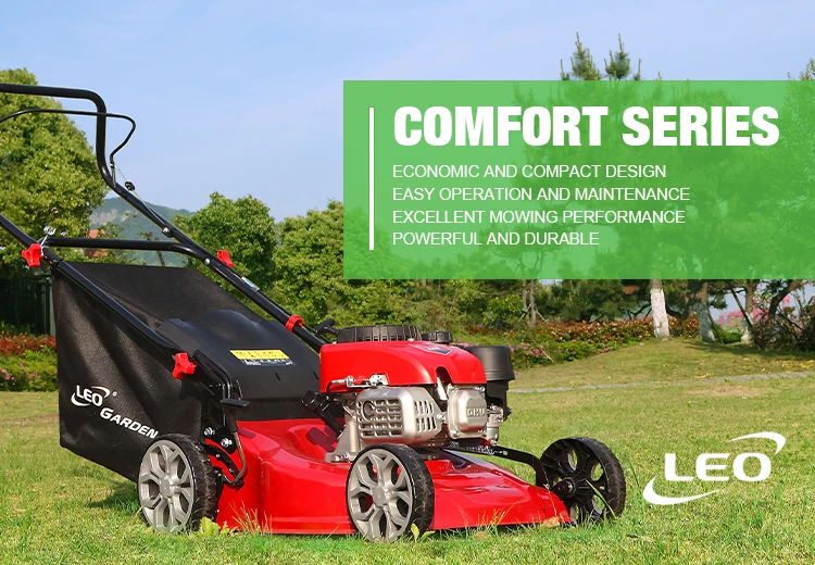 LEO LM40 L without engine hand push Garden tools gasoline Grass Cutting Machine Petrol lawn mowers wholesale Alibaba